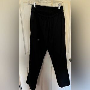 Black Cherokee Straight Leg Scrub Pants